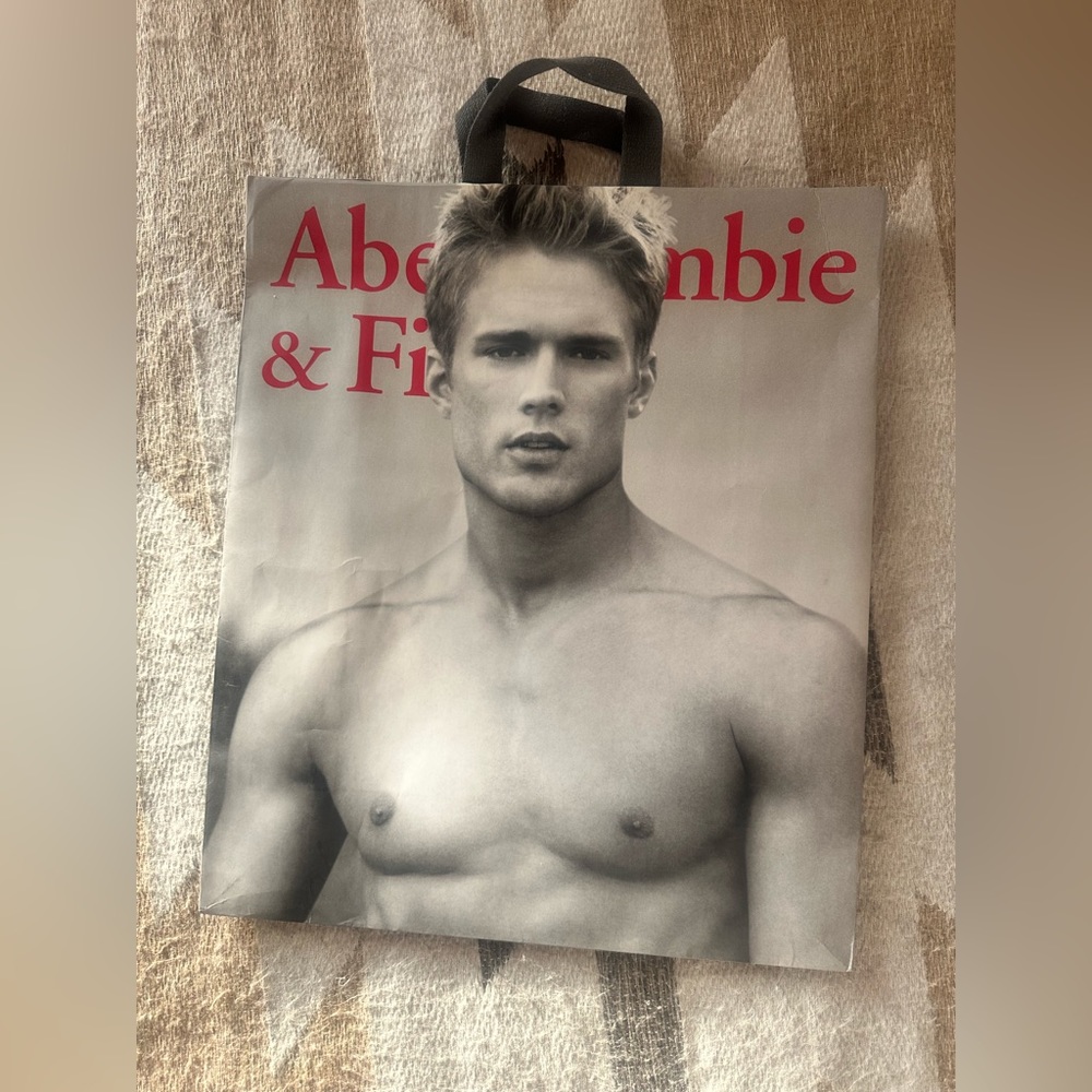 Vintage 90’s Abercrombie & Fitch shopping bag
